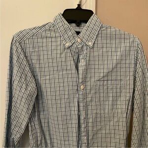 J. Crew Men's Slim XS Blue and Green Gingham
Button Down